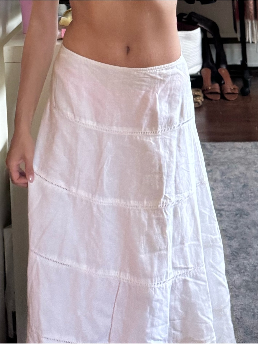 Jones New York White Lace Bralette